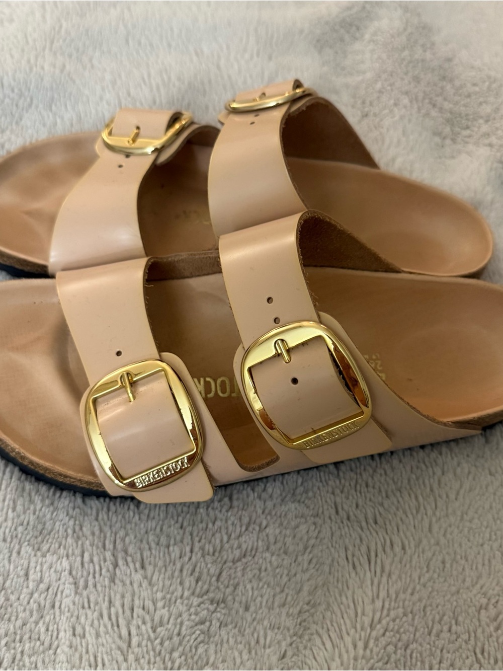 Birkenstock Pink Double Strap Sandals - Picture 2 of 4